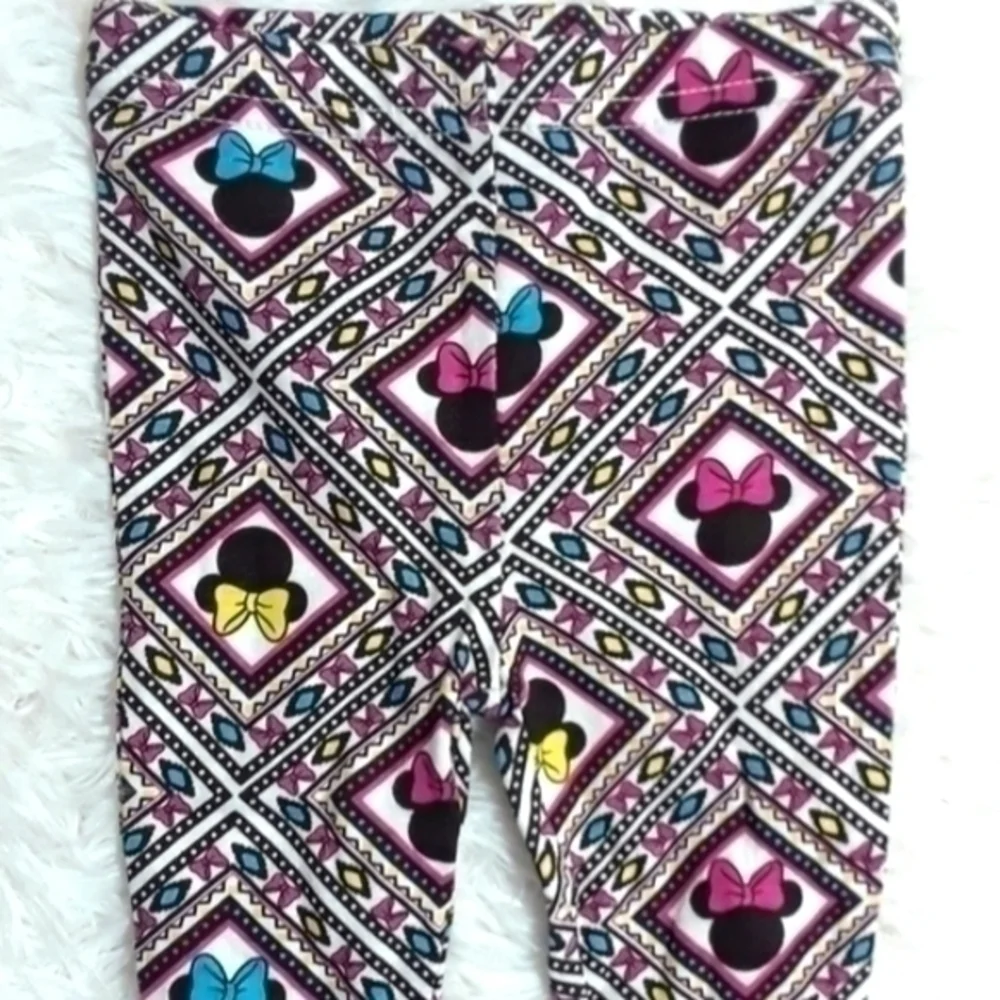 Disney Mini Mouse Silhouette Leggings-Size 0-3 Mos